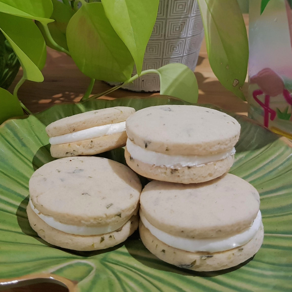 Mojito Sandwich Biscuits