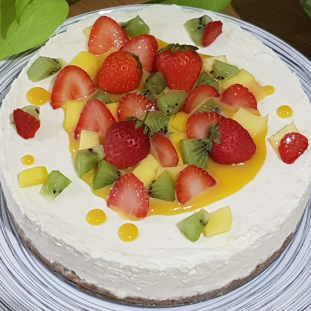 Gluten-Free Tropical Cheesecake