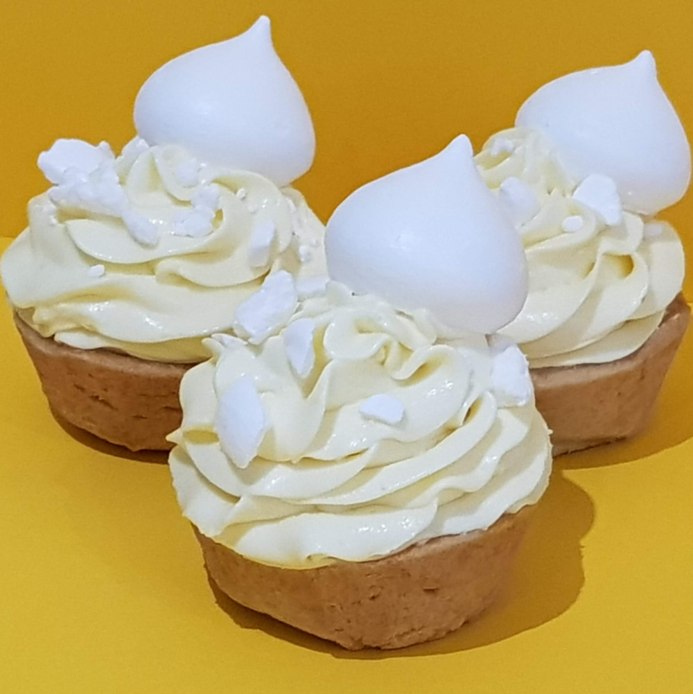 Lemon Meringue Ice Cream Tarts